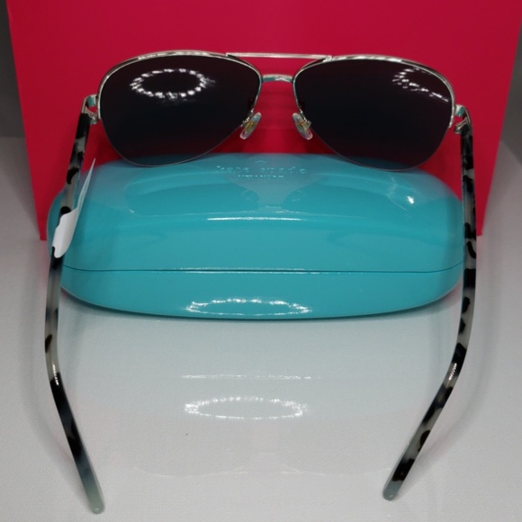 Kate Spade Bethann Sunglasses - Silver - Picture 6 of 7